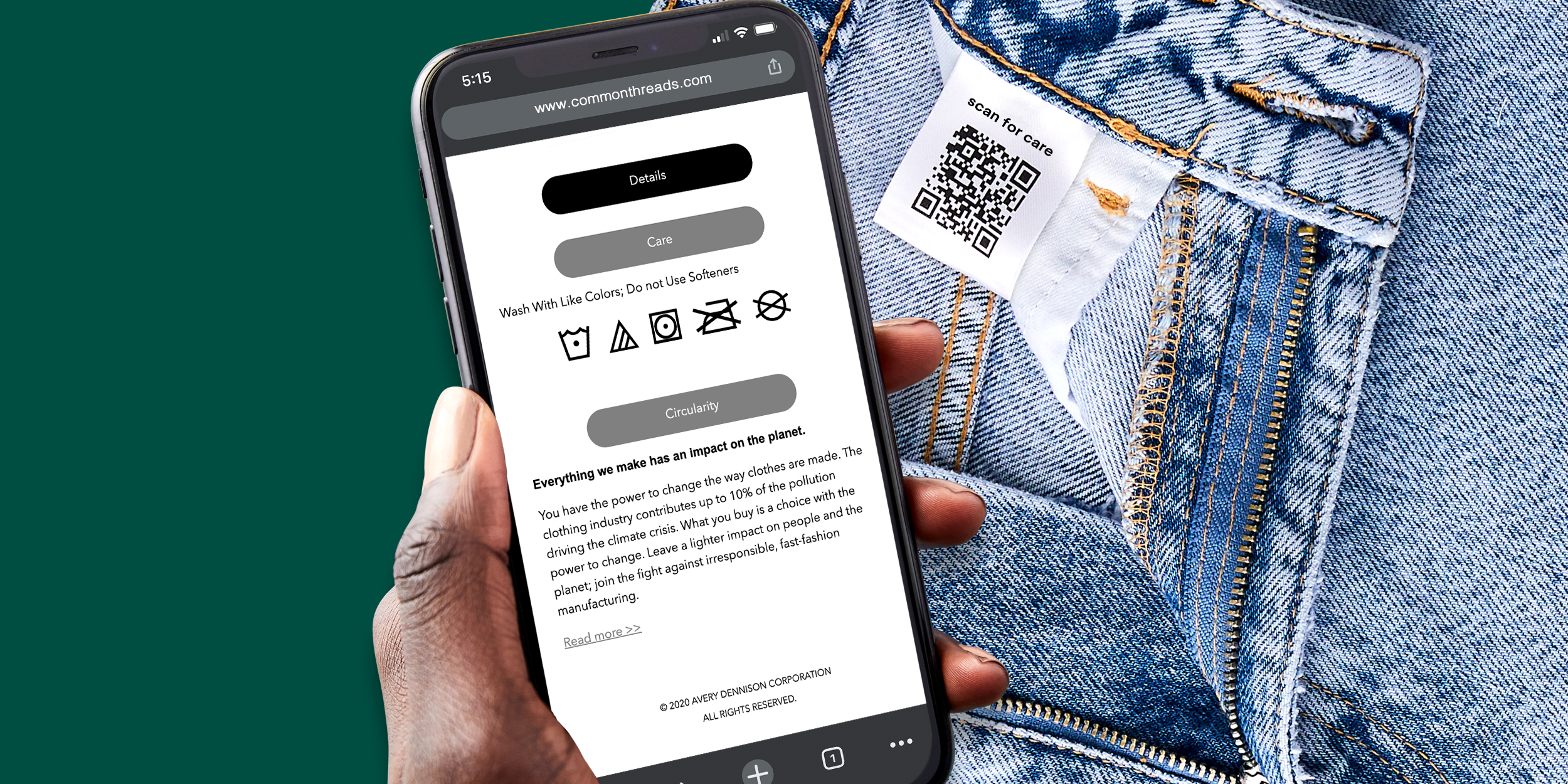 Avery Dennison Launches Digital Care Label in partnership with Ambercycle 