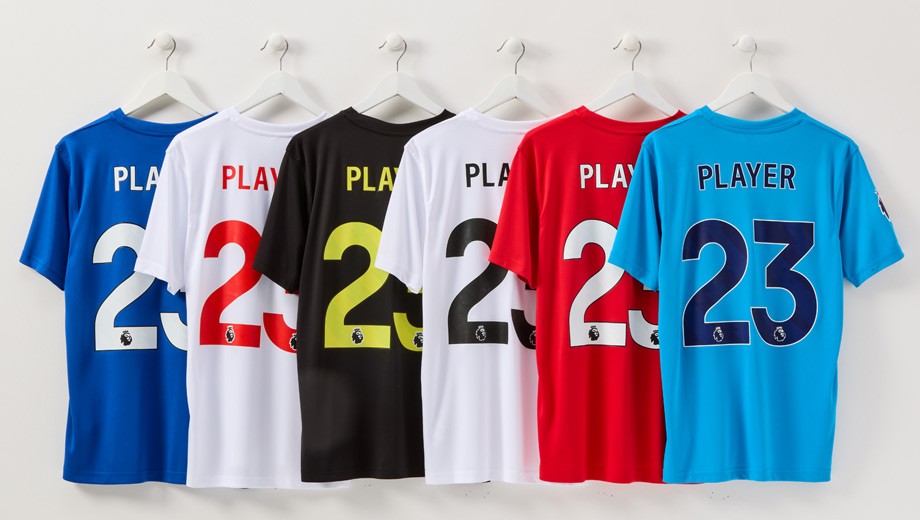 The Premier League's official names, numbers and sleeve badges supplier, Avery Dennison, has revealed the newly designed font and embellishments which will feature on next season's Premier League shirts.